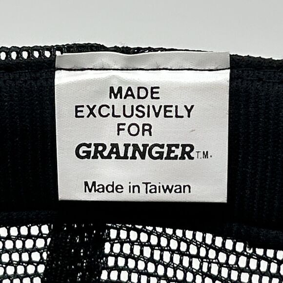 Vintage 90s Rayovac Batteries Trucker Hat Cap Battery Mesh Snapback Black - Picture 9 of 10